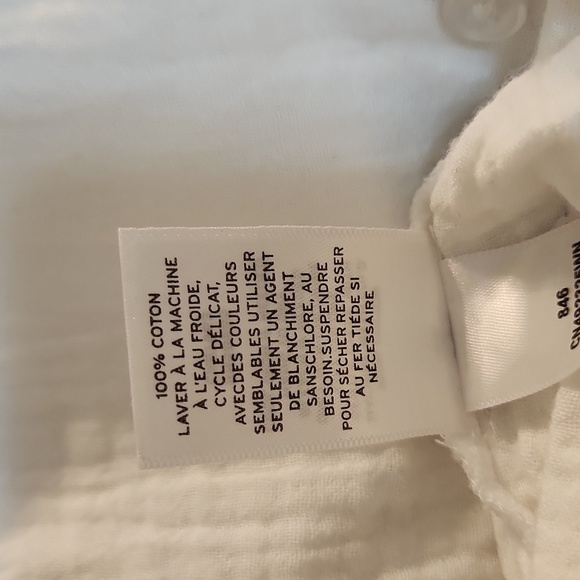 C*A*S*L*O*N Button Up Shirt White Size 3x - Picture 7 of 11